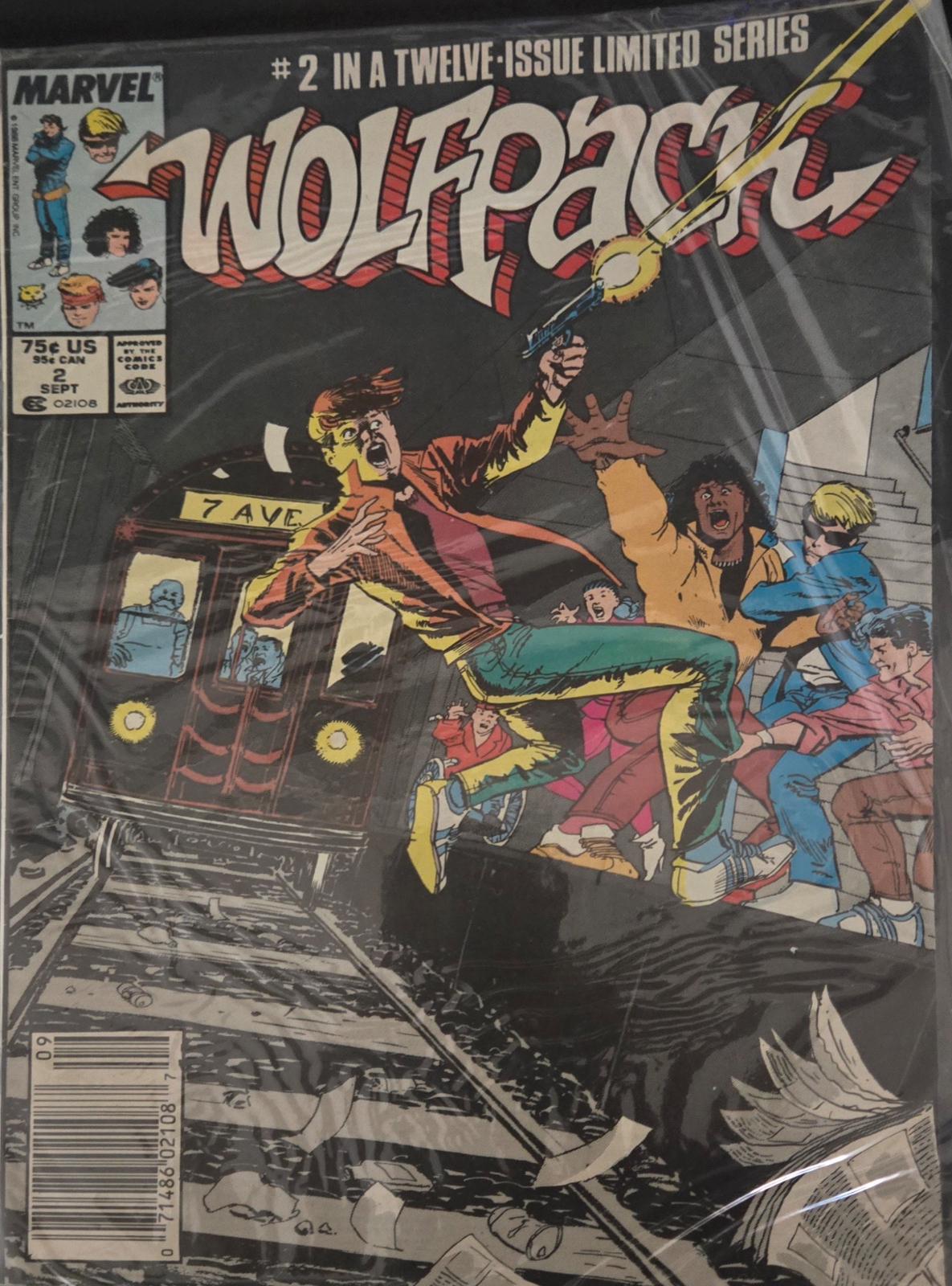 Wolfpack #2 (1988) Comic Books Wolfpack