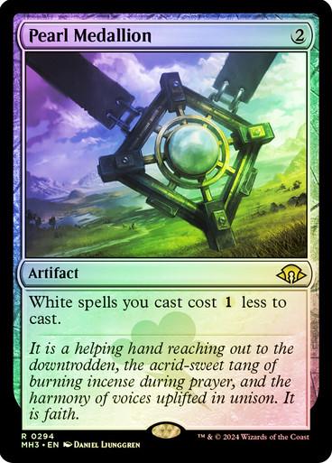 Pearl Medallion [Foil] #294 Magic Modern Horizons 3