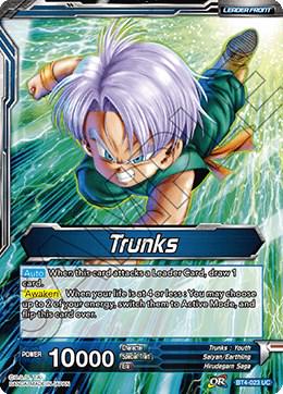 Trunks // Iron Vow Trunks [Foil] BT4-023 Dragon Ball Super Colossal Warfare