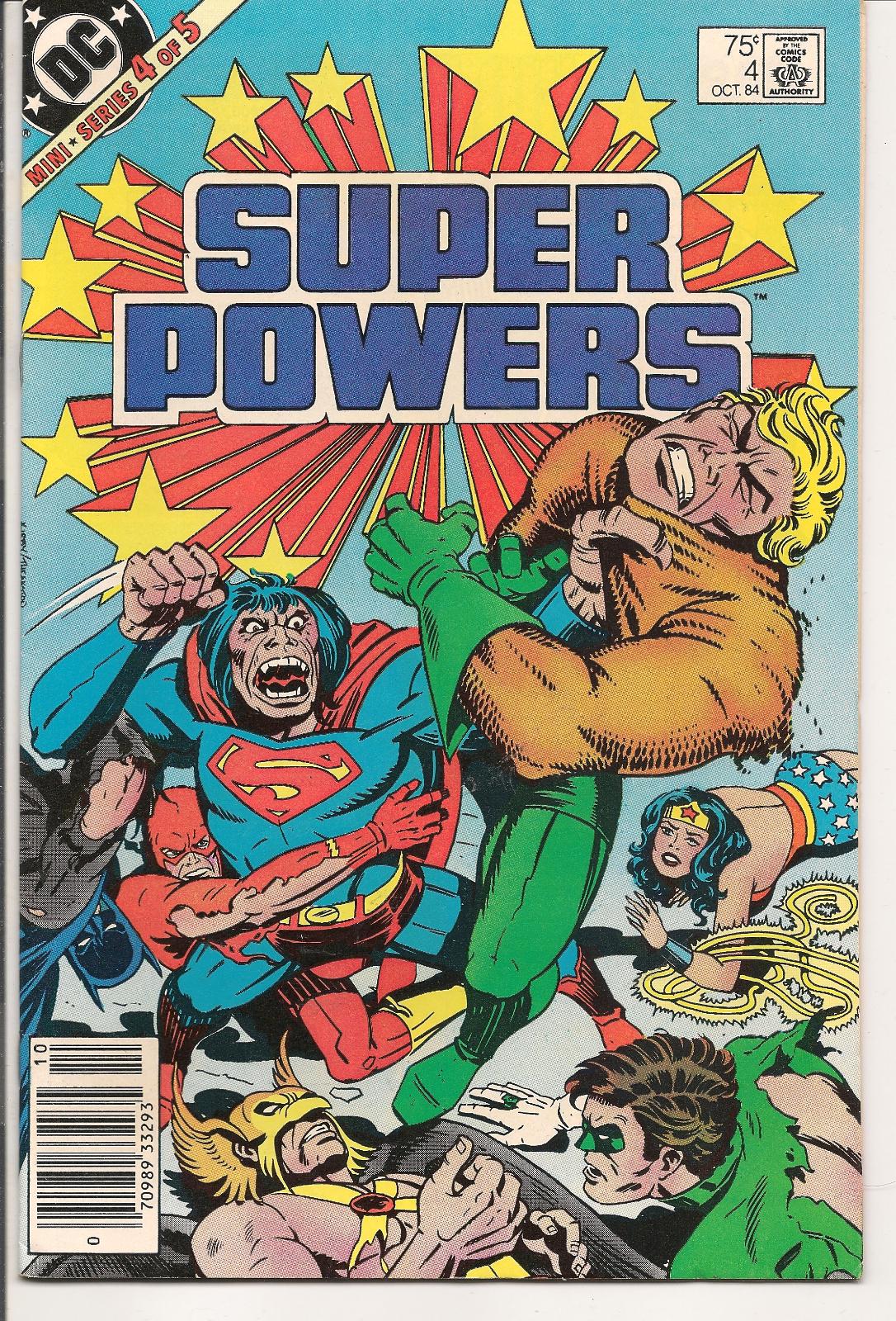 Super Powers [Newsstand] #4 (1984) Comic Books Super Powers