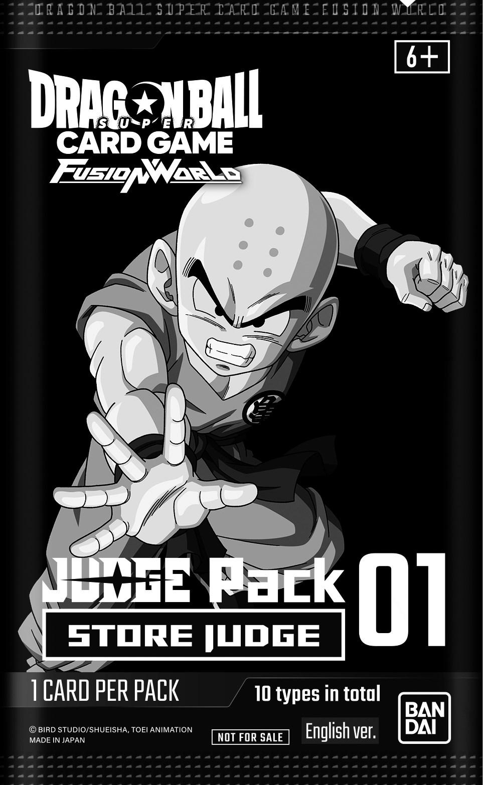 Judge Pack [Store Judge] 01  Dragon Ball Fusion World Judge Promo