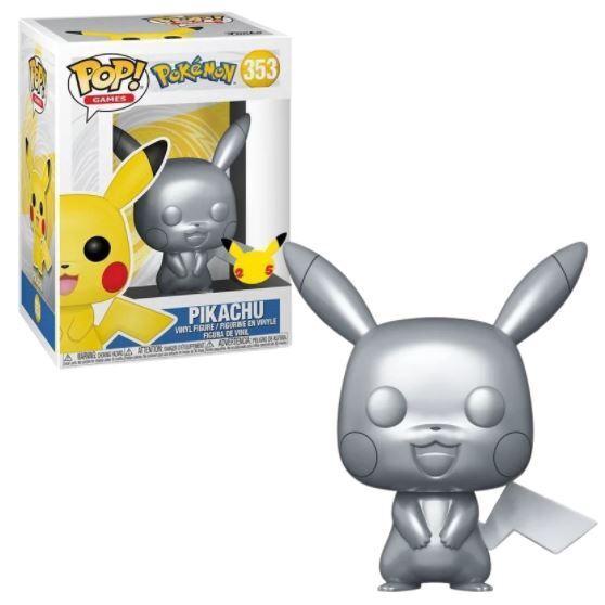 Pikachu [Metallic 25th Anniversary] #353 Funko POP Games