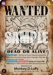 Monkey.D.Luffy [Wanted Poster Foil] OP05-119 One Piece Awakening of the New Era Prices