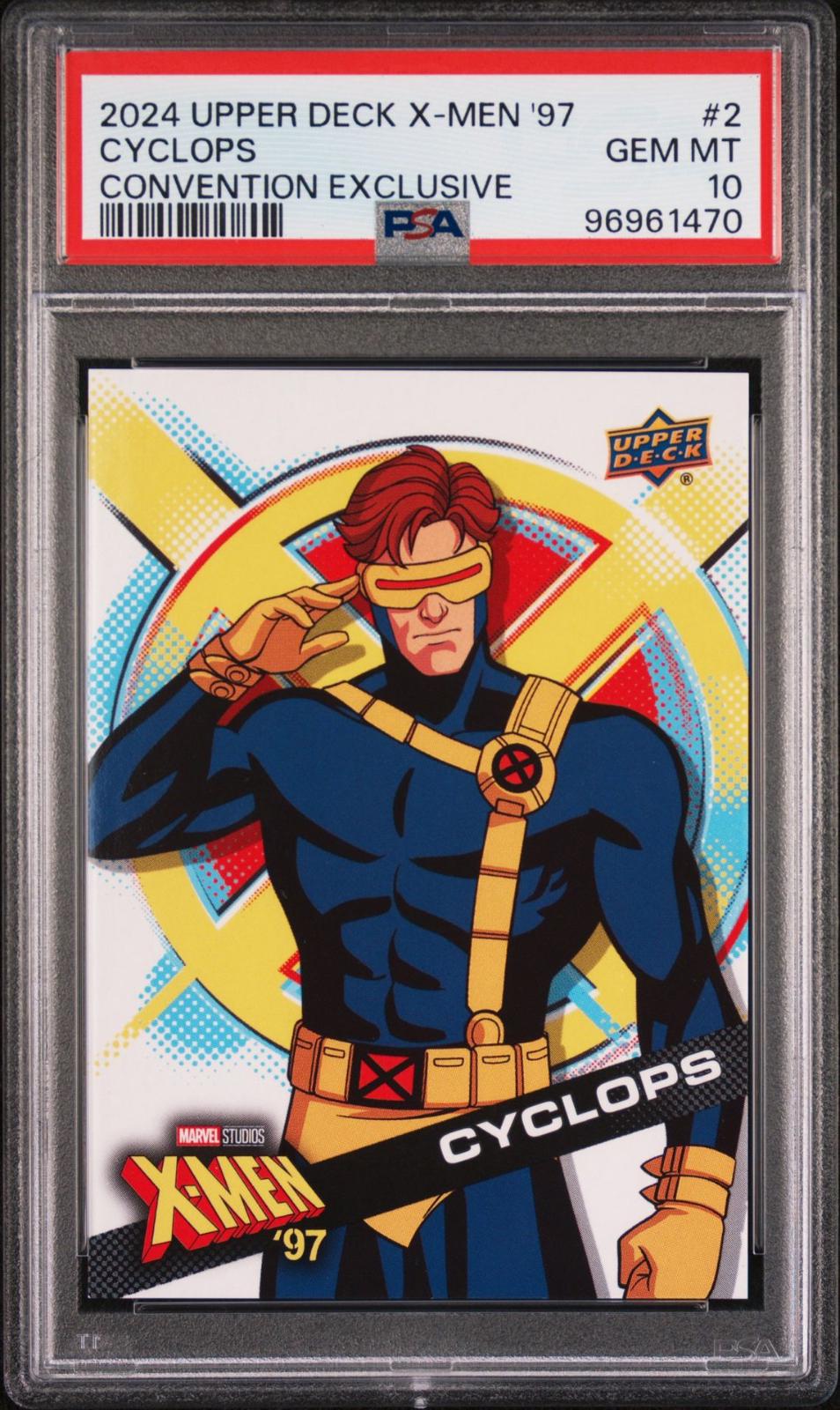 Cyclops #2 2024 Upper Deck X-Men '97 SDCC