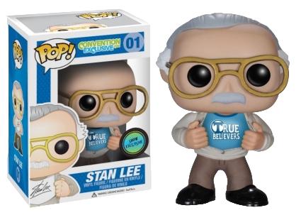 Stan Lee [Blue True Believer Shirt] #1 Funko POP Stan Lee