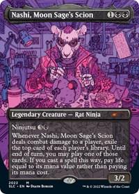 Nashi, Moon Sage's Scion [Foil] #2022 Magic Secret Lair 30th Anniversary