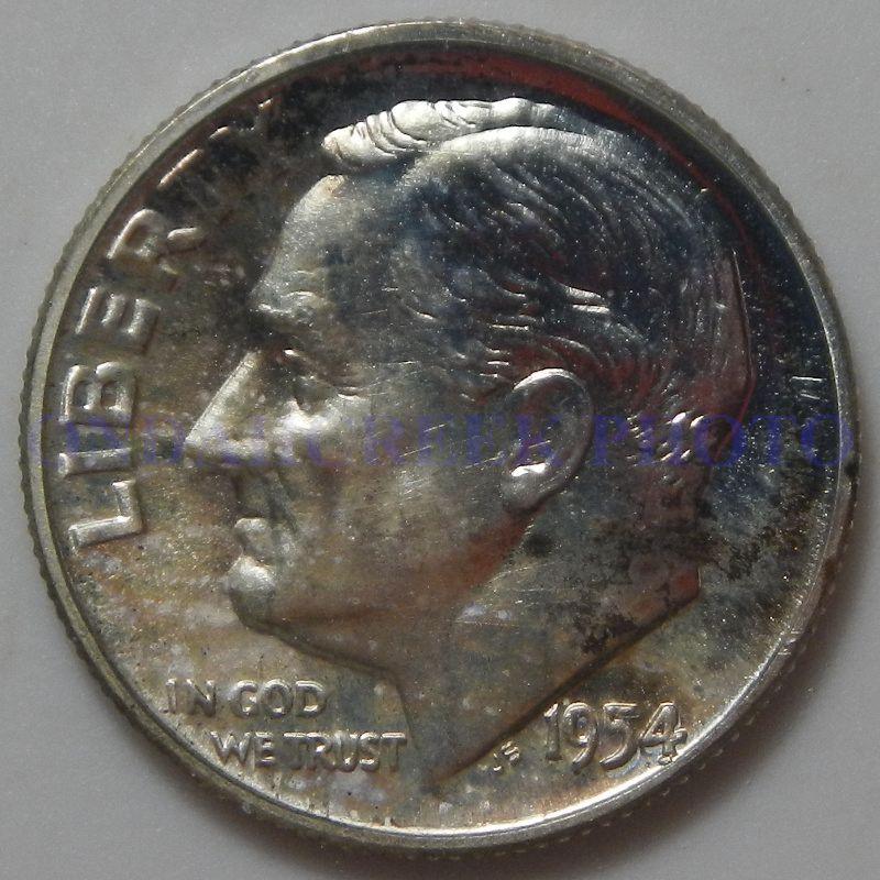 1954 [DOUBLE DIE FS-101] Coins Roosevelt Dime