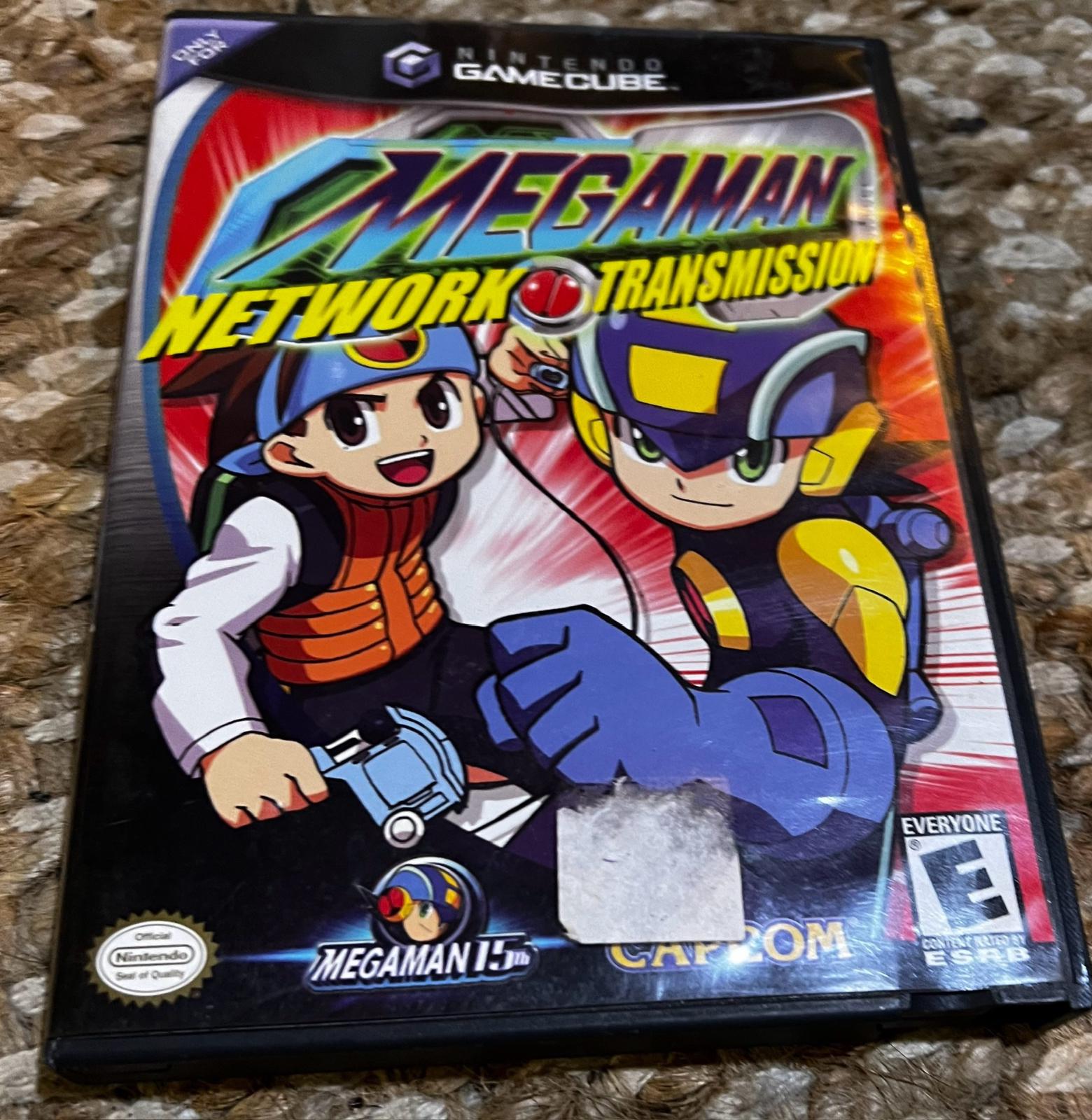 Mega Man Network Transmission Item Box And Manual Gamecube