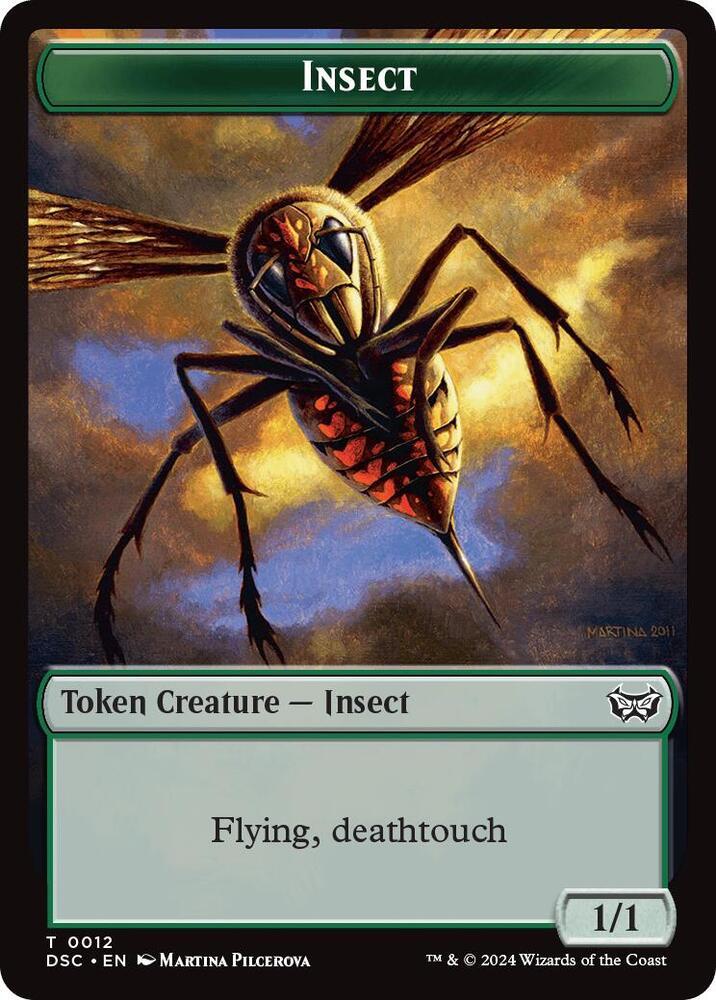 Insect // Spider Token #12 Prices | Magic Duskmourn: House of Horror ...