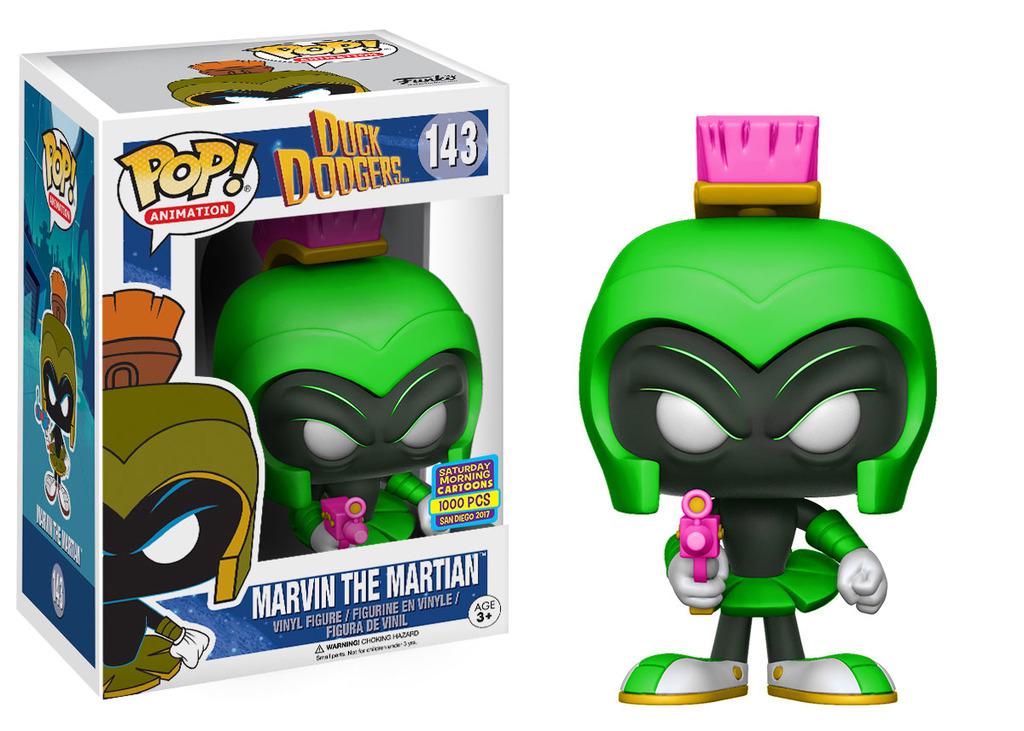 Marvin the Martian [Neon Green] #143 Funko POP Animation