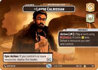 Lando Calrissian - With Impeccable Taste [Showcase] #279 Star Wars Unlimited: Shadows of the Galaxy