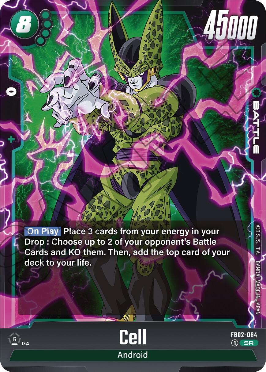 Cell FB02-084 Dragon Ball Fusion World Blazing Aura