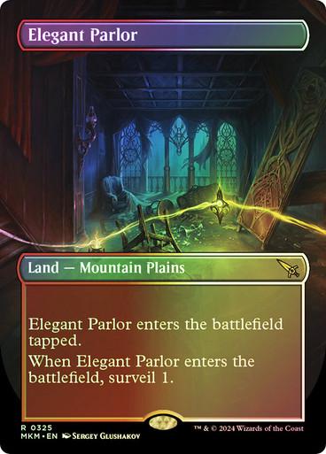 Elegant Parlor [Borderless Foil] #325 Magic Murders at Karlov Manor