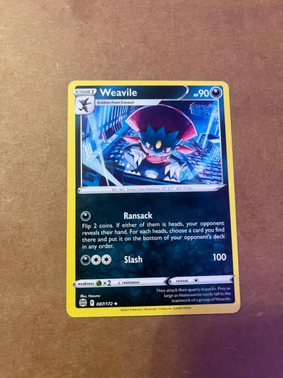 Weavile #87 photo