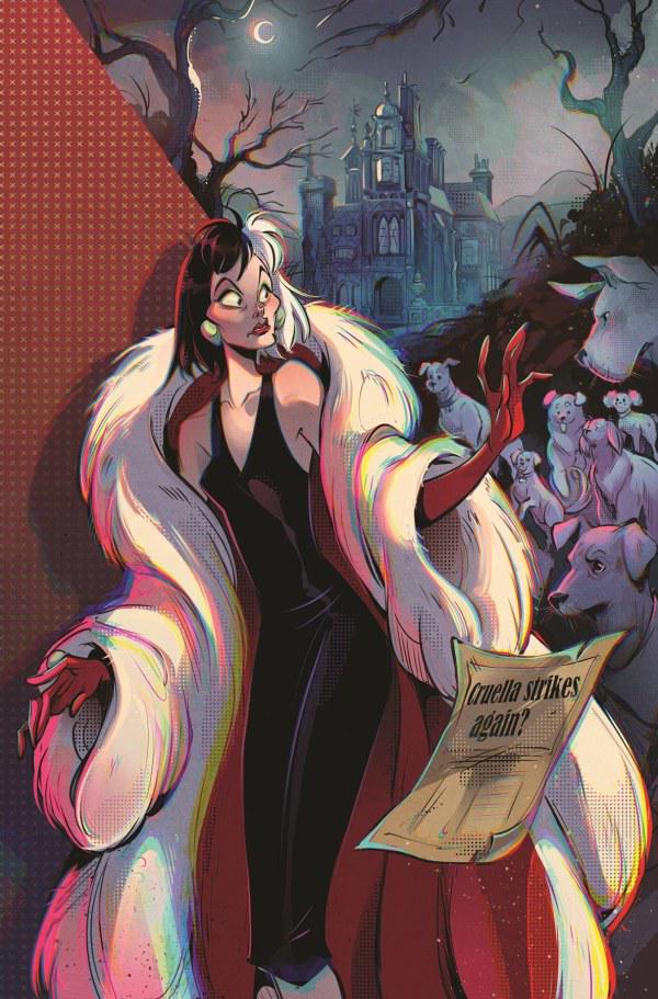 Disney Villains: Cruella De Vil [Lusky Virgin] #5 (2024) Comic Books Disney Villains: Cruella De Vil