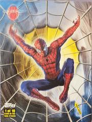 Spider-Man Jumping [Spider-Sense Glow Puzzle Stickers] #1 Marvel 2002 Topps Spider-Man Movie Prices