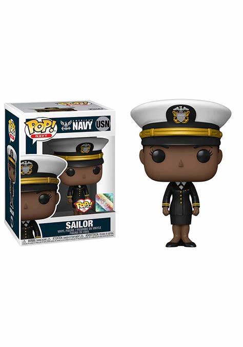 Sailor African American Female #USN Funko POP Navy