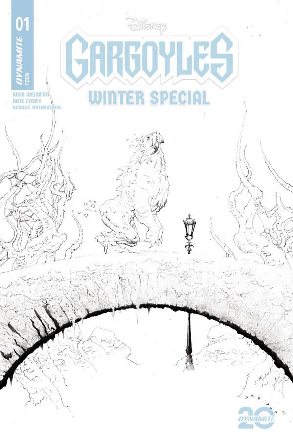 Gargoyles Winter Special [Lee Sketch] #1 (2024) Comic Books Gargoyles Winter Special