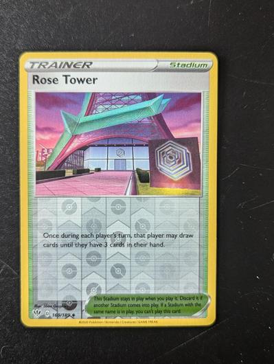 Rose Tower [Reverse Holo] #169 photo