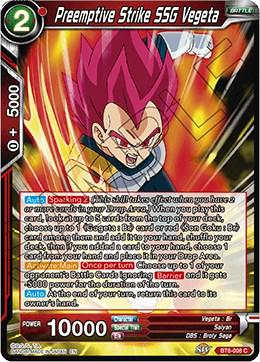 Preemptive Strike SSG Vegeta [Foil] BT6-008 Dragon Ball Super Destroyer Kings