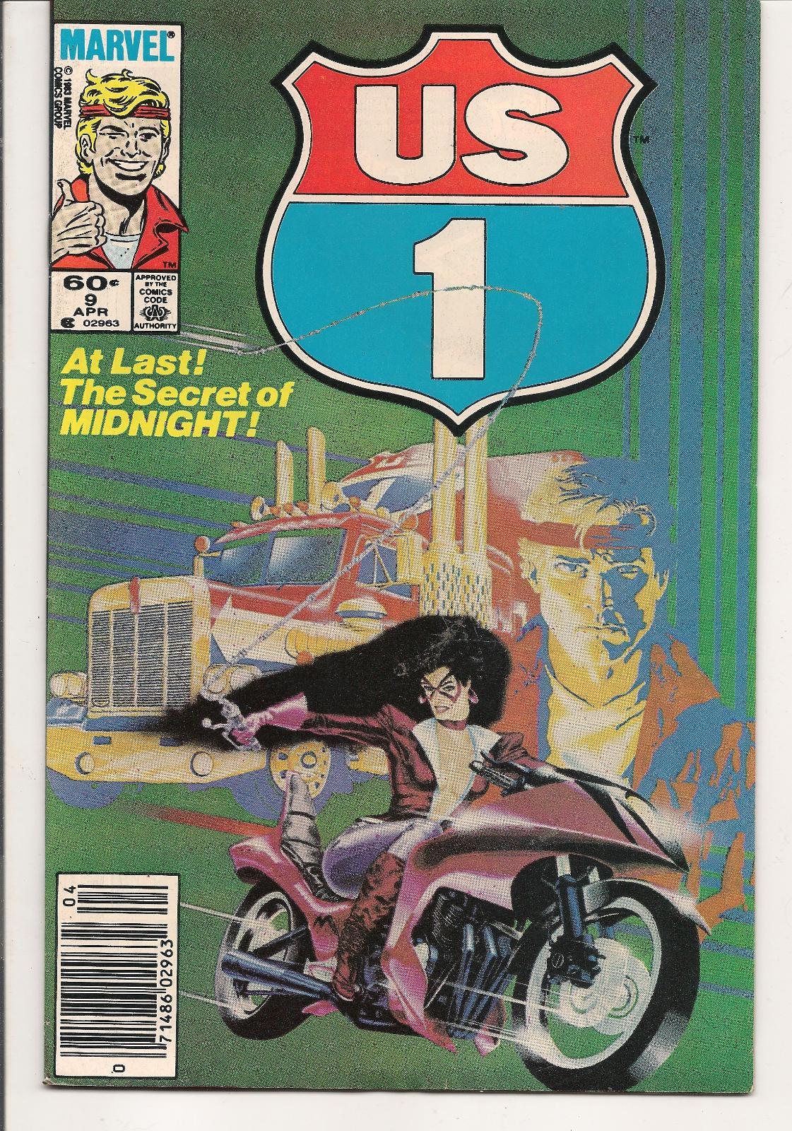 U.S.1 [Newsstand] #9 (1984) Comic Books U.S. 1