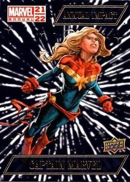 Captain Marvel #AI-1 Marvel 2021 Upper Deck Annual Impact