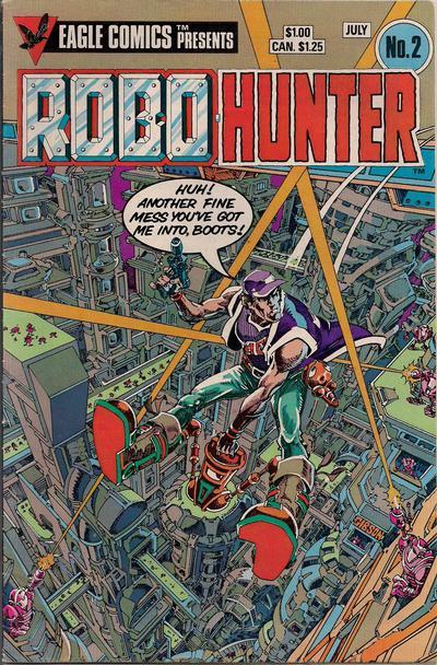 Robo-Hunter #2 (1984) Comic Books Robo-Hunter