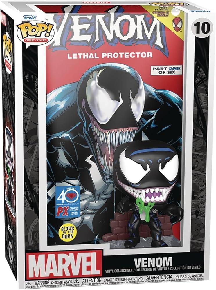 Venom [GITD] #10 Funko POP Comic Covers