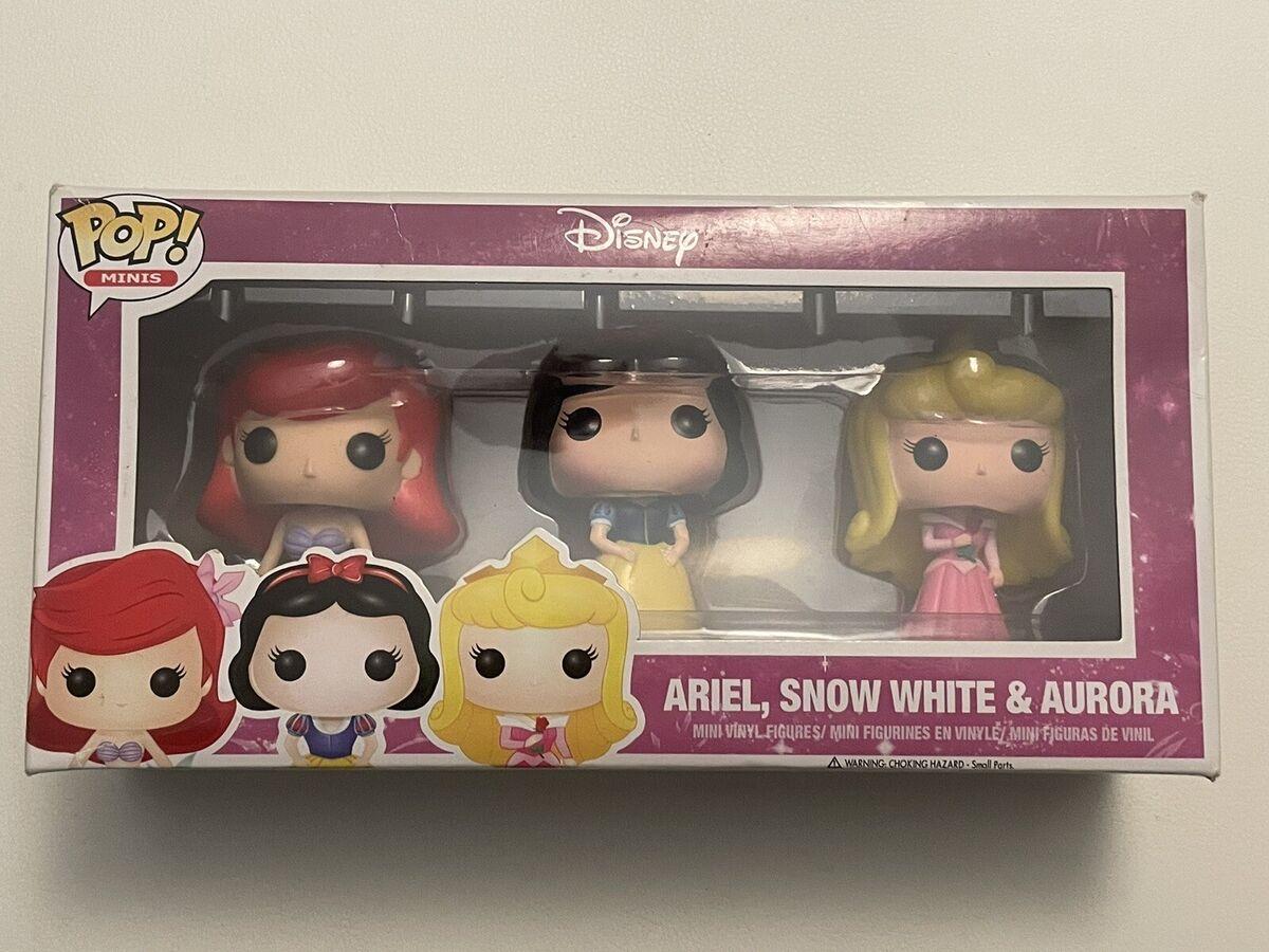 Ariel, Snow White & Aurora Funko POP Minis