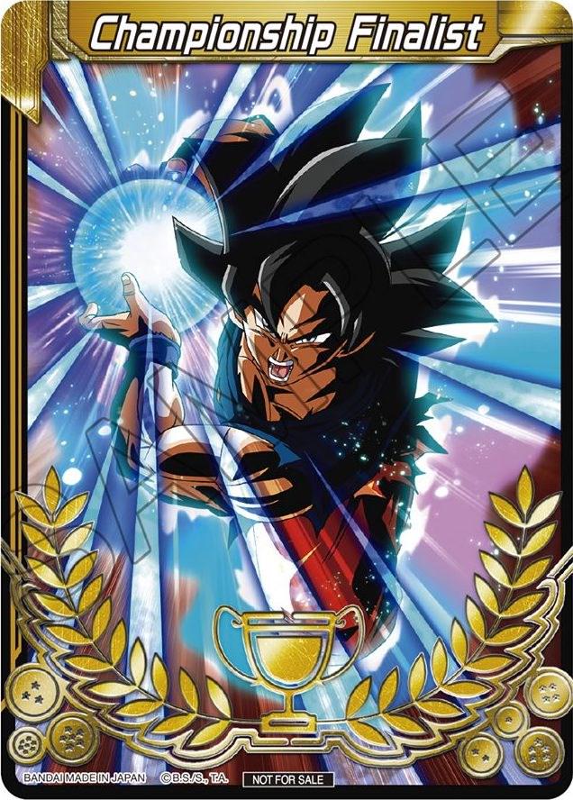 Championship Final 2019 Merit Card [Finalist]  Dragon Ball Super Divine Multiverse Release Promos