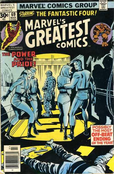 Marvel's Greatest Comics [Jewelers] #69 (1977) Comic Books Marvel's Greatest Comics