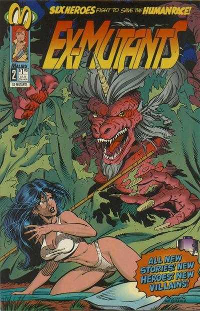 Ex-Mutants #2 (1992) Comic Books Ex-Mutants