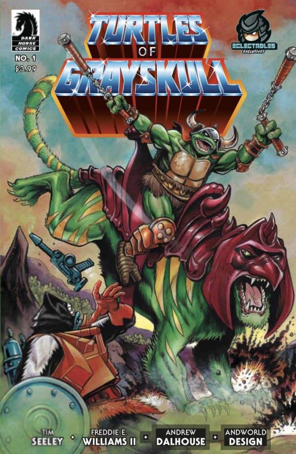 Masters of the Universe / Teenage Mutant Ninja Turtles: Turtles of Grayskull [Rooth] #1 (2024) Comic Books Masters of the Universe / Teenage Mutant Ninja Turtles: Turtles of Grayskull