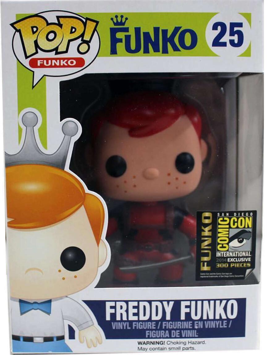 Freddy Funko Deadpool #25 Funko POP Freddy Funko