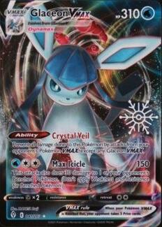 Glaceon VMAX [Snowflake Stamp] #41 Pokemon Evolving Skies