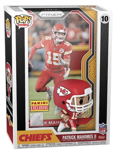 Patrick Mahomes II [Gold] #10 Funko POP Trading Cards