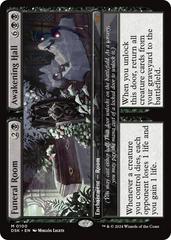 Funeral Room // Awakening Hall [Foil] #100 Magic Duskmourn: House of Horror Prices