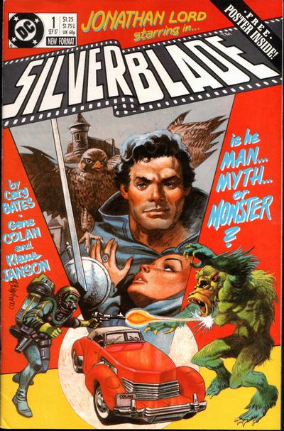 Silverblade #1 (1987) Comic Books Silverblade