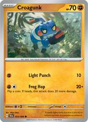 Croagunk #23 Pokemon Shrouded Fable Prices