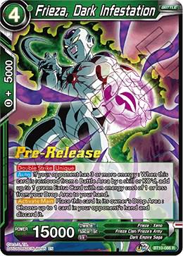 Frieza, Dark Infestation BT10-086 Dragon Ball Super Rise of the Unison Warrior: Pre-Release Promos