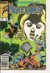 Nightcrawler [Newsstand] #4 (1986) Comic Books Nightcrawler Prices