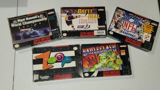 Super Nintendo Game Lot photo