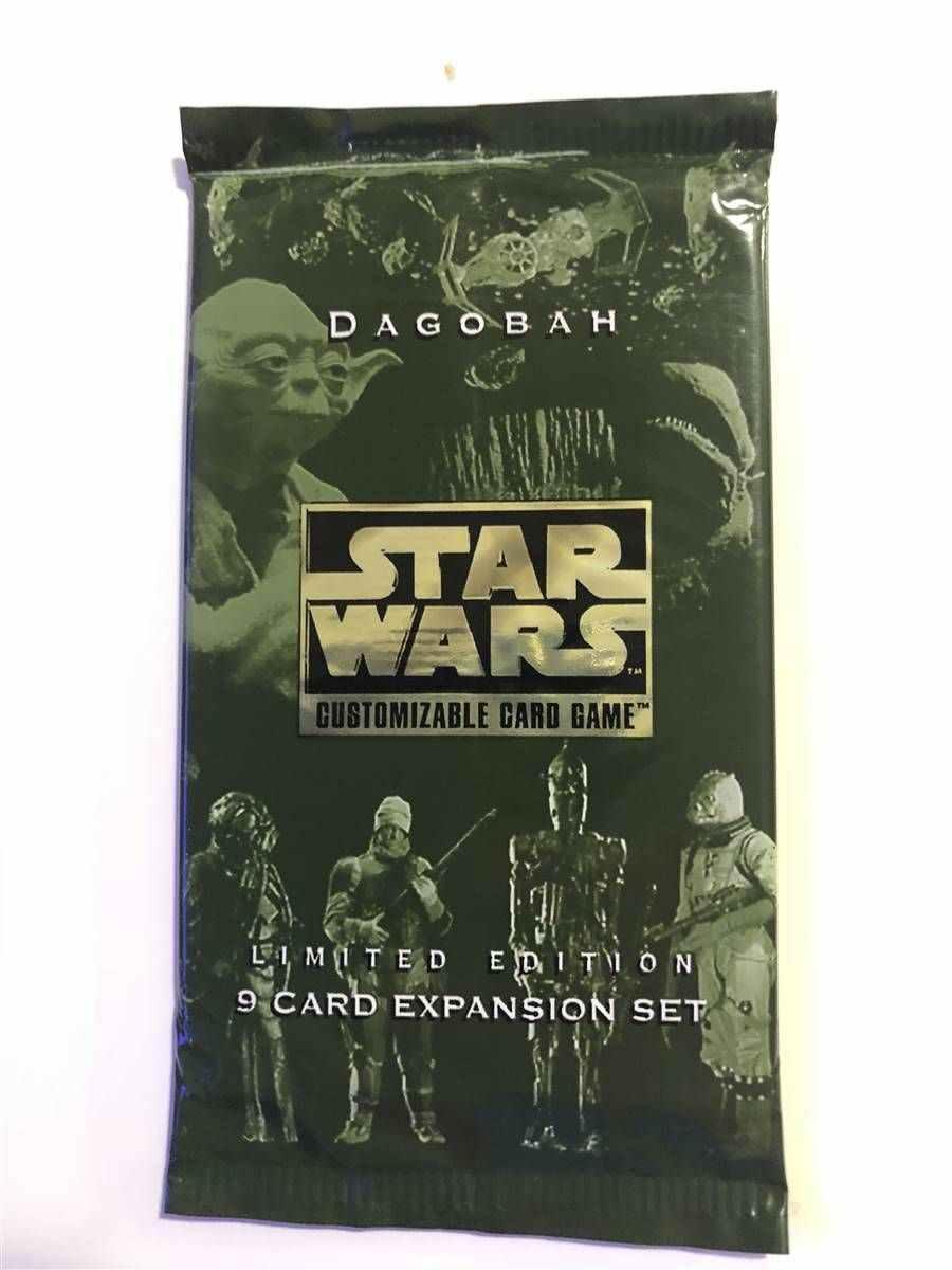 Booster Pack [Limited] Star Wars CCG Dagobah