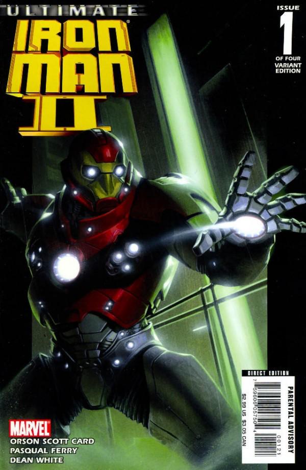 Ultimate Iron Man II [Dell'Otto] #1 (2007) Comic Books Ultimate Iron Man II