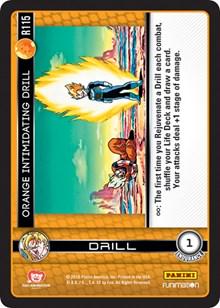 Orange Intimidating Drill R115 Dragon Ball Z Vengeance