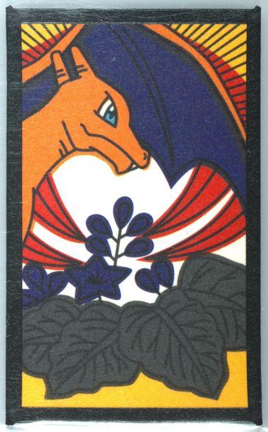 Charizard (December) Pokemon Japanese Hanafuda