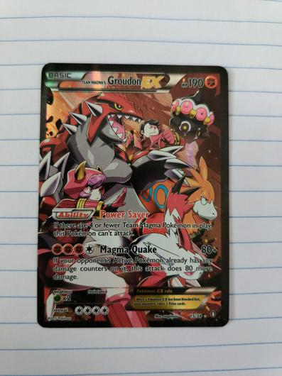 Team Magma's Groudon EX #15 photo