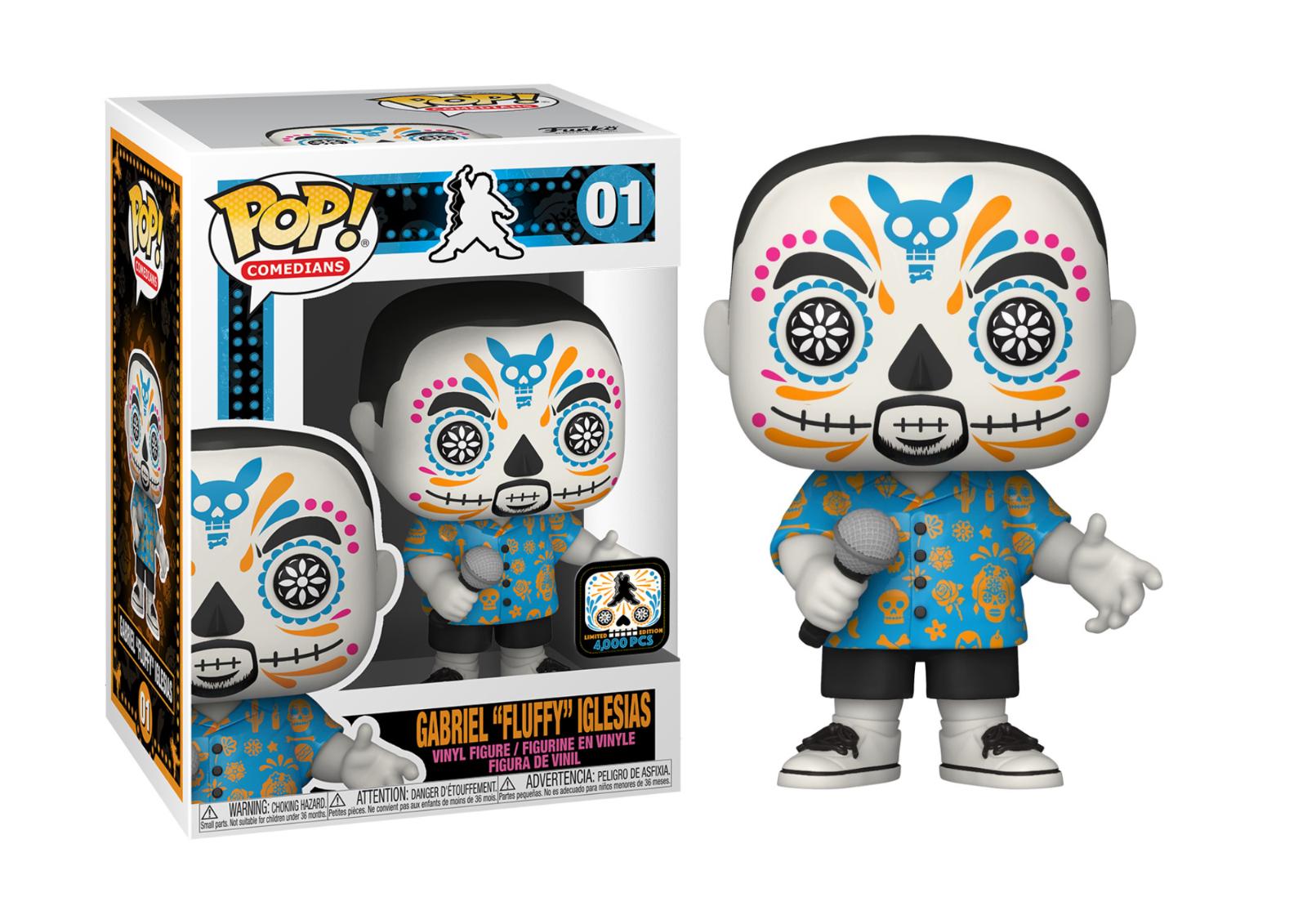 Gabriel Fluffy Iglesias [Dia de Los Muertos] #1 Funko POP Comedians