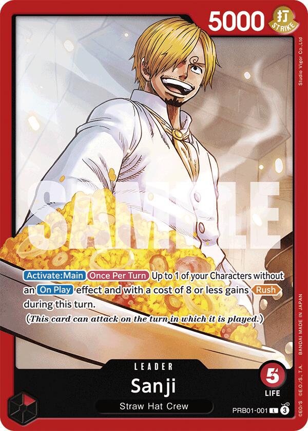 Sanji [PRB-01] PRB-01-001 One Piece Premium Booster