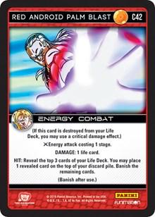 Red Android Palm Blast [Foil] C42 Dragon Ball Z Vengeance